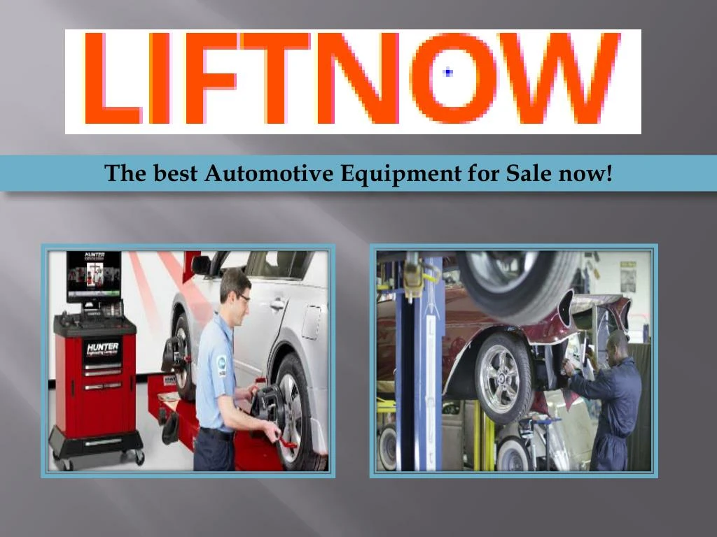 the best automotive equipment for sale now
