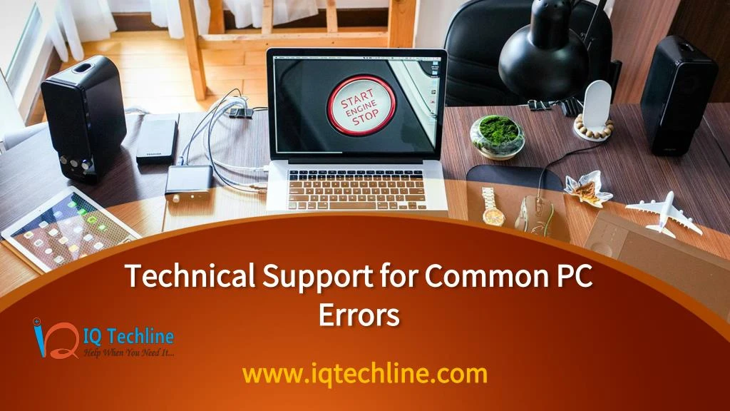 technical support for common pc errors