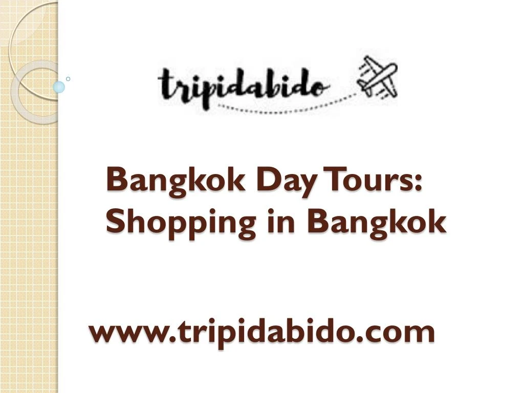 bangkok day tours shopping in bangkok