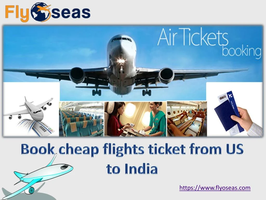 book cheap flights ticket from us to india