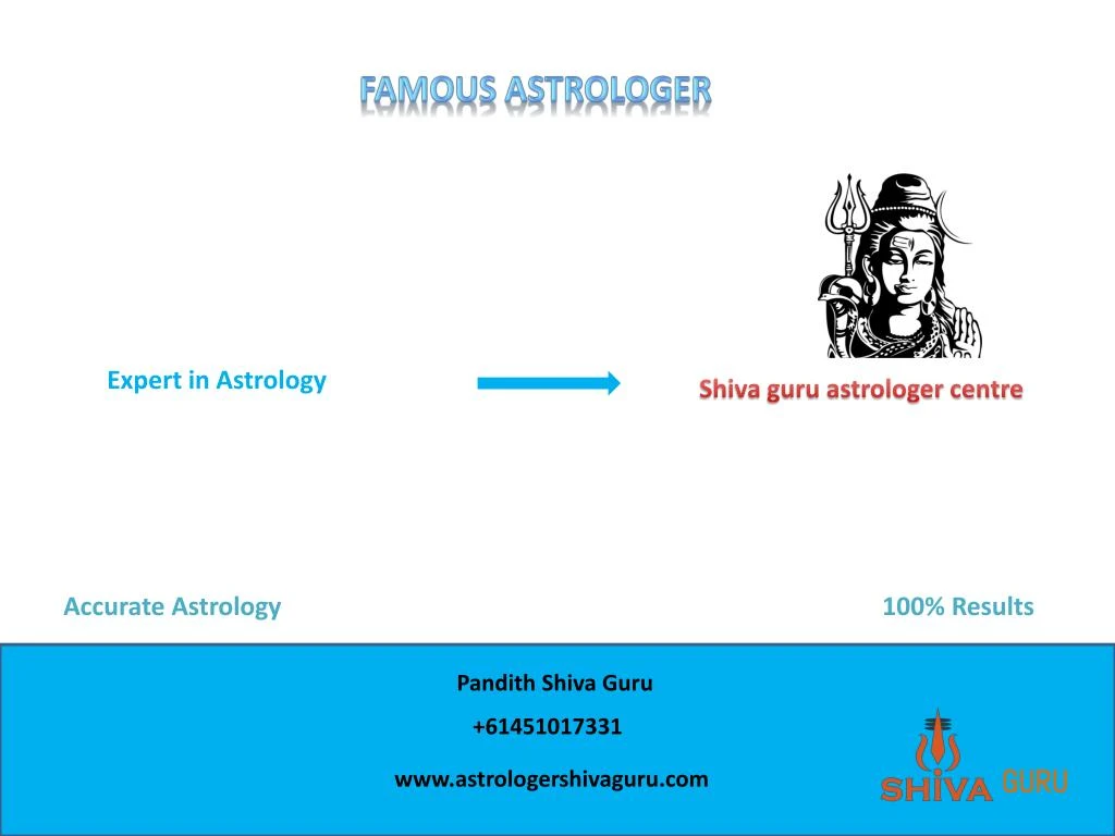 famous astrologer