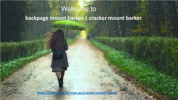 backpage mount barker | cracker mount barker