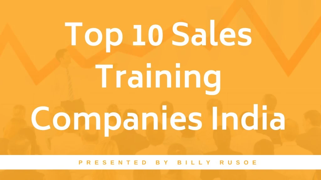 top 10 sales training companies india