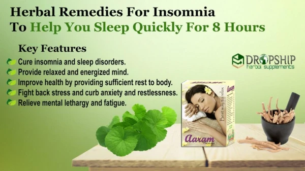 Herbal Remedies for Insomnia to Help You Sleep Quickly for 8 Hours