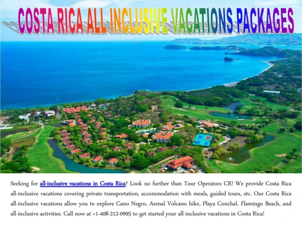 All Inclusive Vacations