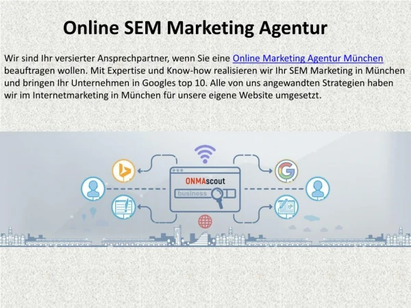 Online Marketing Agentur MÃ¼nchen
