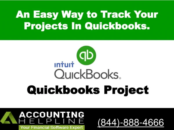 How to Track Your Projects In Quickbooks ?