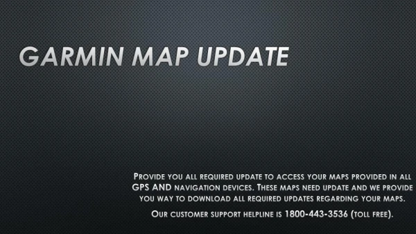 Free and Latest Map updates for Garmin.