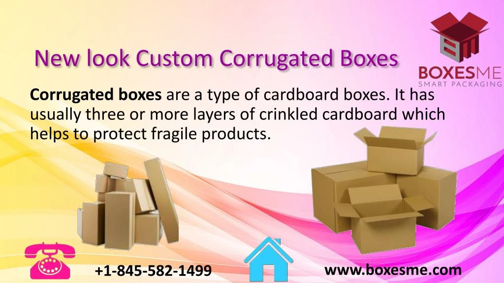 new look custom corrugated boxes