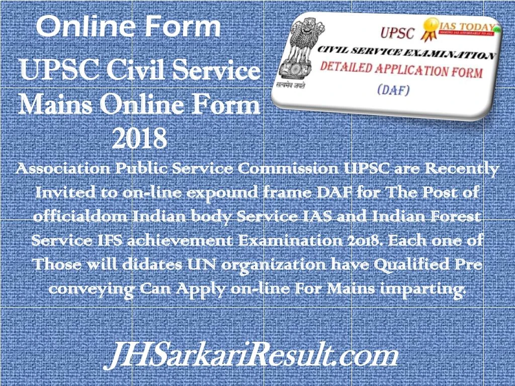 online form