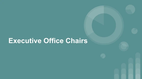 Executive office chair