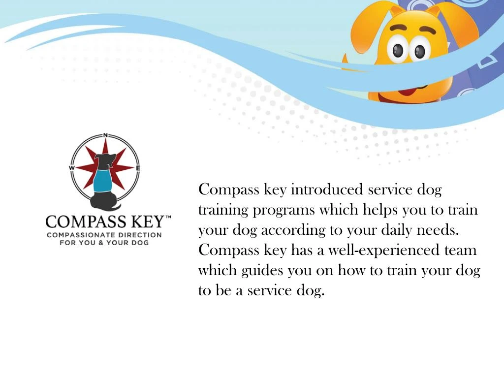 compass key introduced service dog training