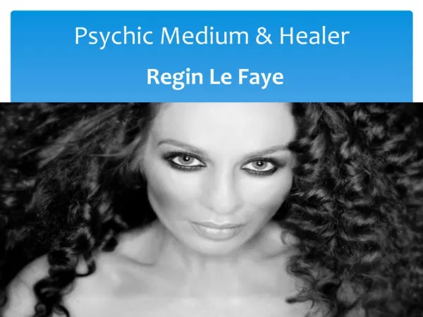 Psychic Reading in Melbourne Region - Regin Le Faye