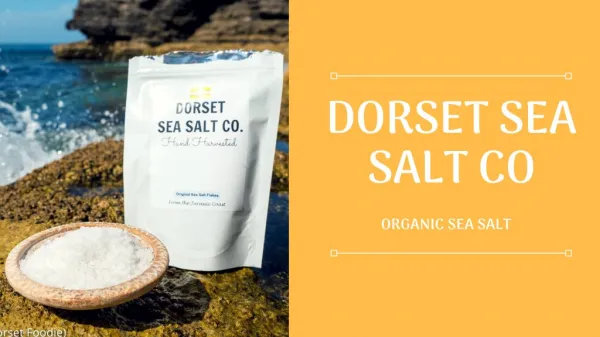 Buy Organic Sea Salt - Dorset Sea salt Co