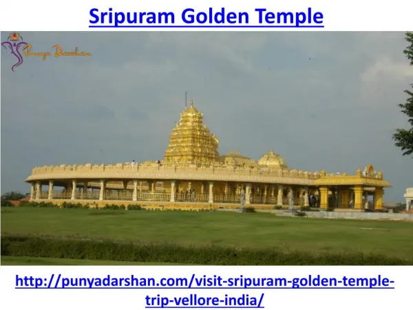 Sripuram Golden Temple