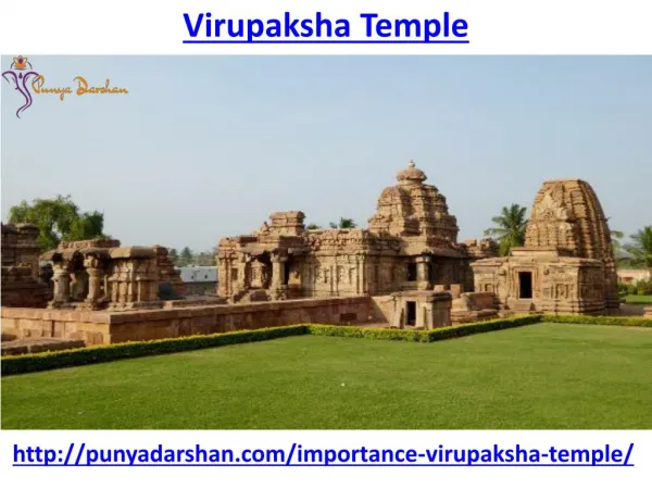 Get the detail of Virupaksha Temple at Hampi