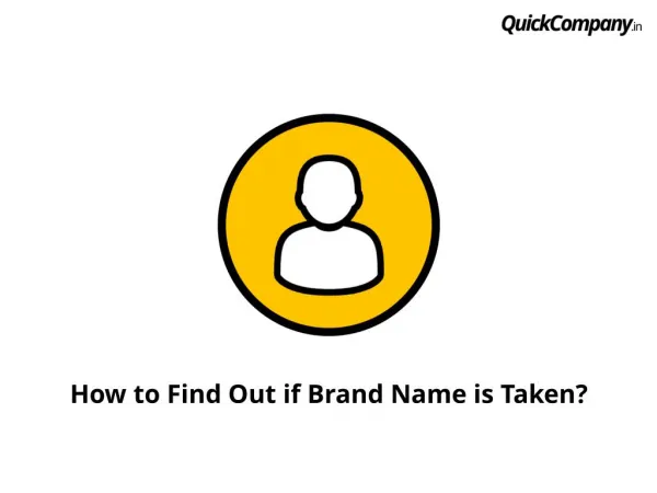 What to do if brand name already taken?
