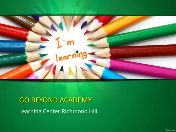 GO BEYOND ACADEMY : TUTORING & MUSIC LESSONS IN RICHMOND HILL