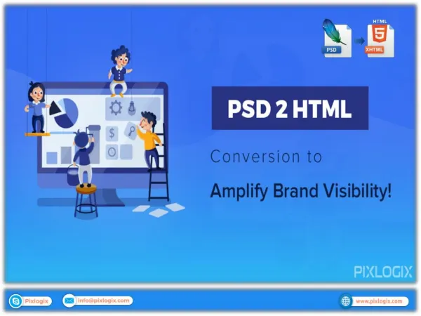 Slice PSD Files to HTML for A Business-Class Website!