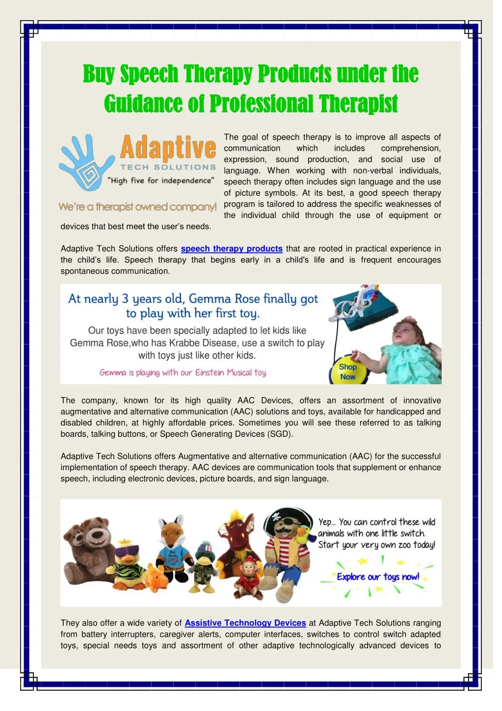 buy speech therapy products under the buy speech