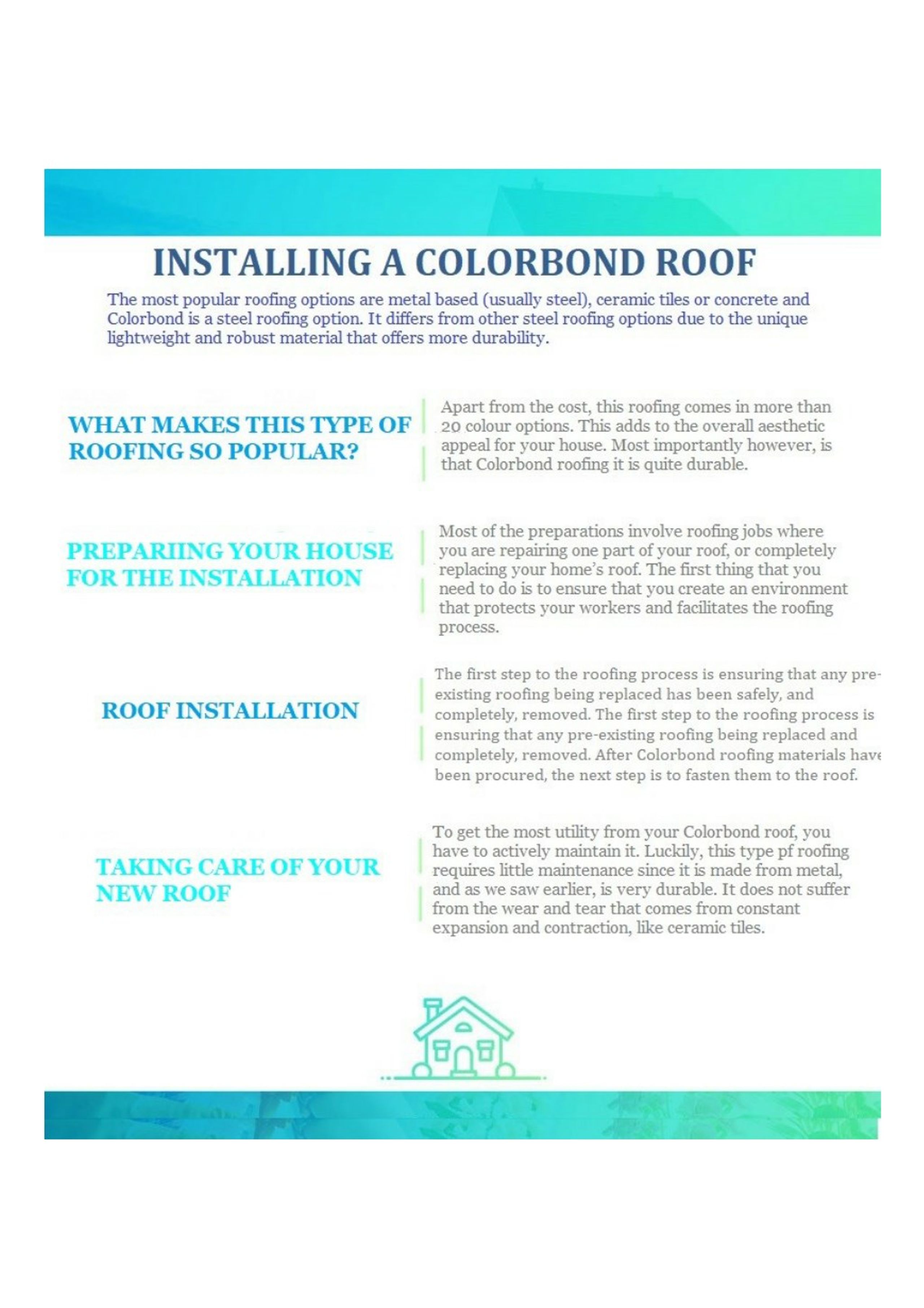 PPT - INSTALLING A COLORBOND ROOF PowerPoint Presentation, free ...