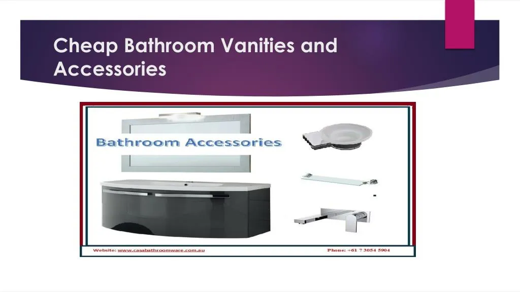 cheap bathroom vanities and accessories