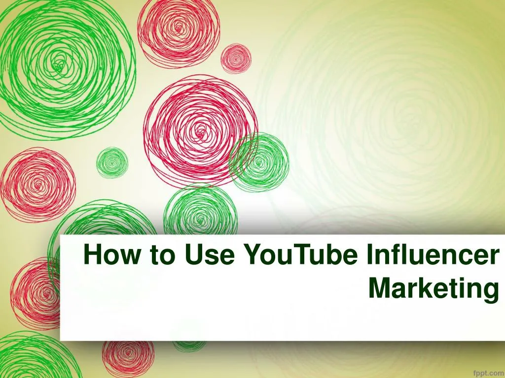 how to use youtube influencer marketing