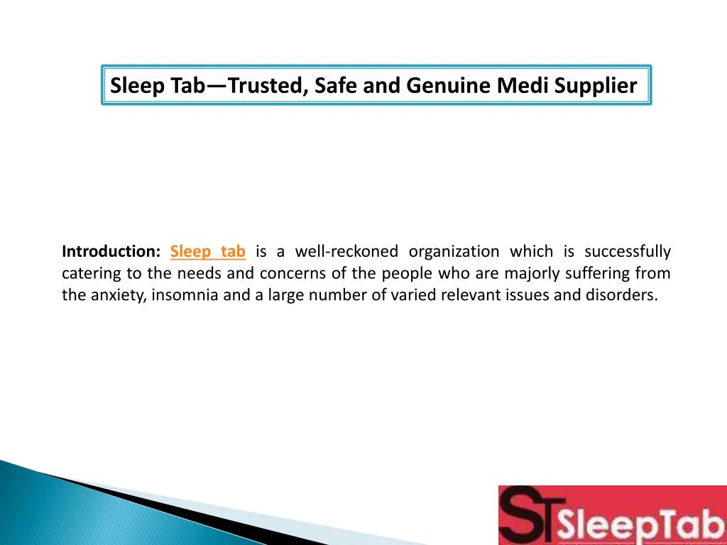 sleep tab trusted safe and genuine medi supplier