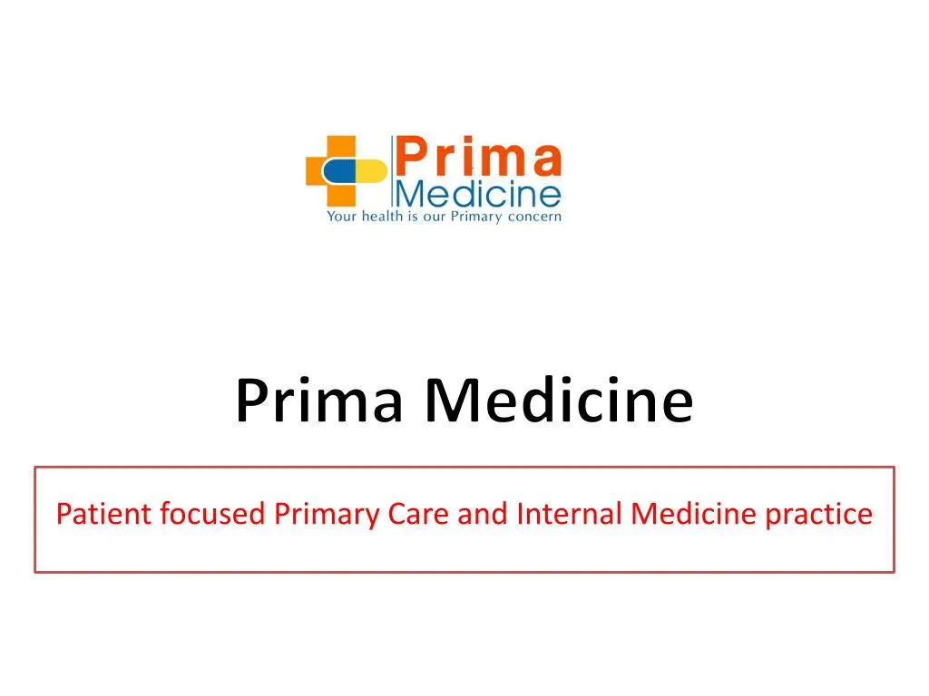prima medicine