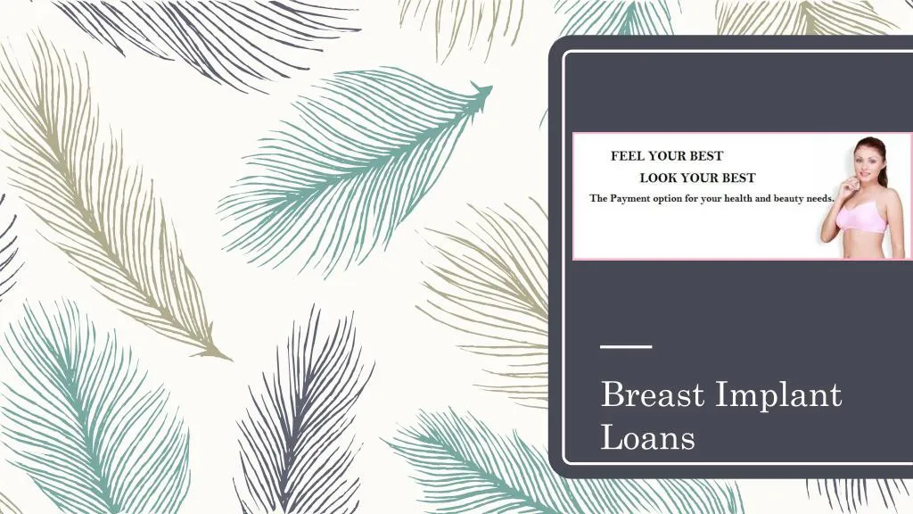 breast implant loans