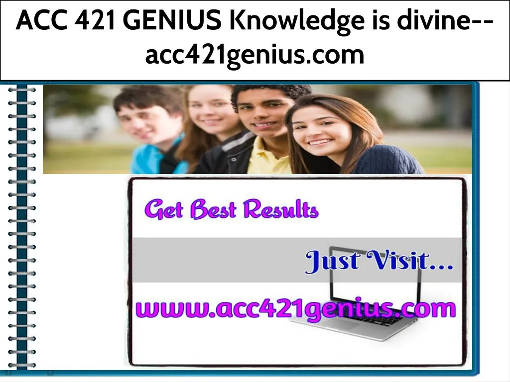 acc 421 genius knowledge is divine acc421genius