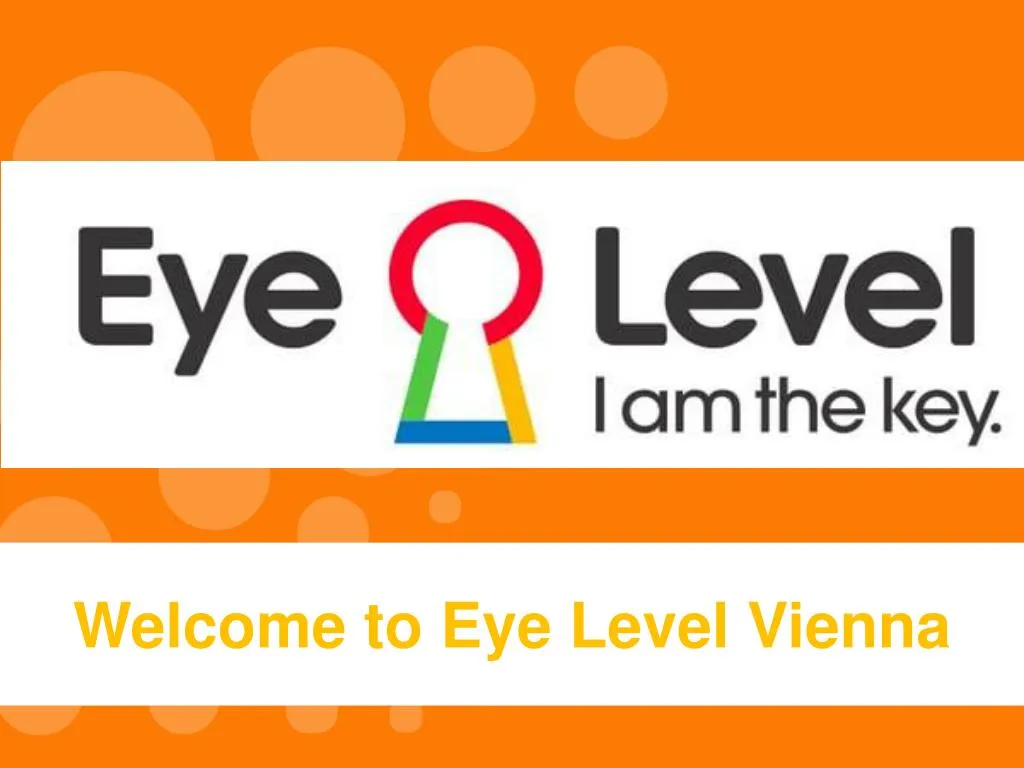 welcome to eye level vienna