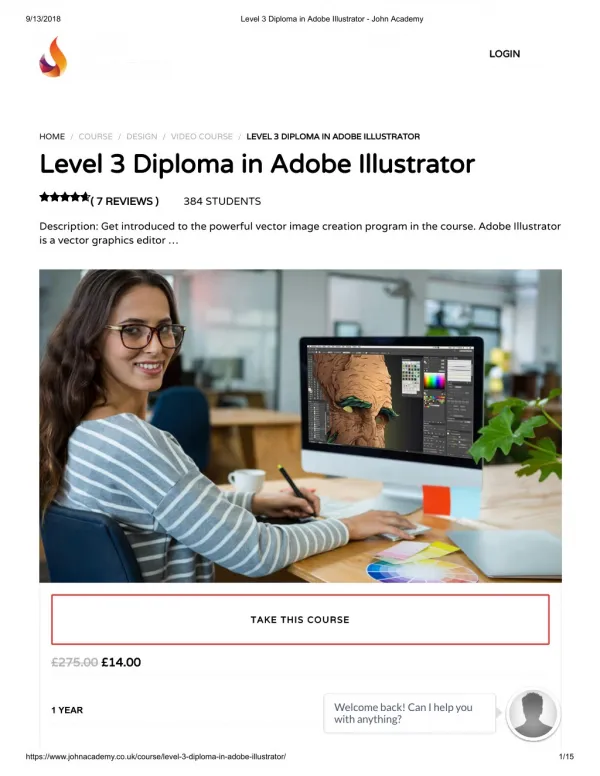 Level 3 Diploma in Adobe Illustrator - john Academy