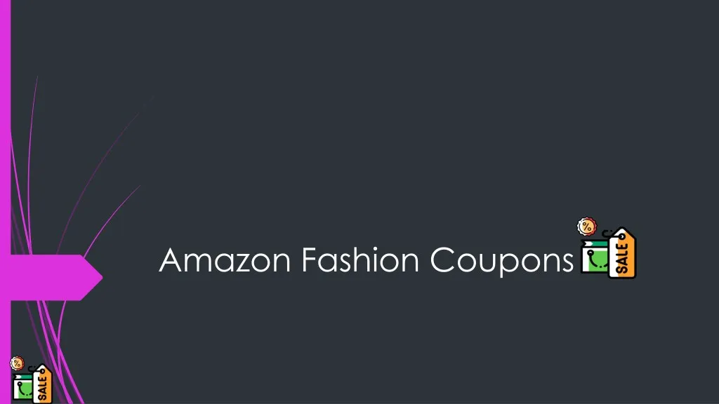 amazon fashion coupons