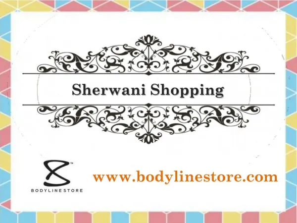 Sherwani Shopping