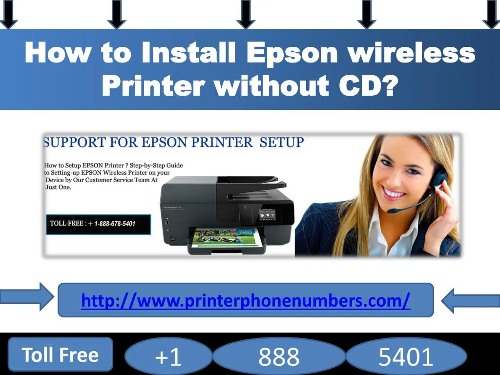 how to install epson wireless printer without cd