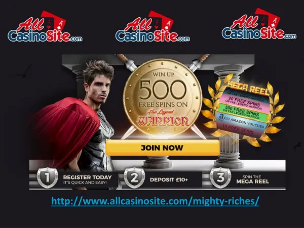 Mighty Riches | Win up to 500 Free Spins on Starburst - Best UK Slots Casino Site