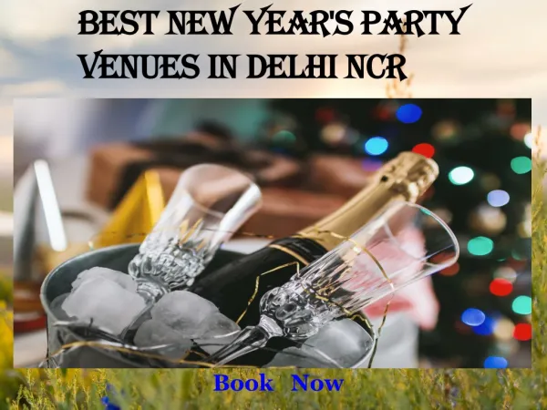 Best New Year's Party Venues in Delhi NCR