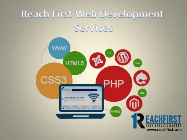 Reach first website development services