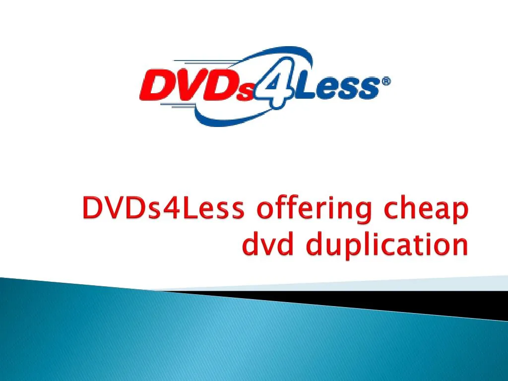dvds4less offering cheap dvd duplication