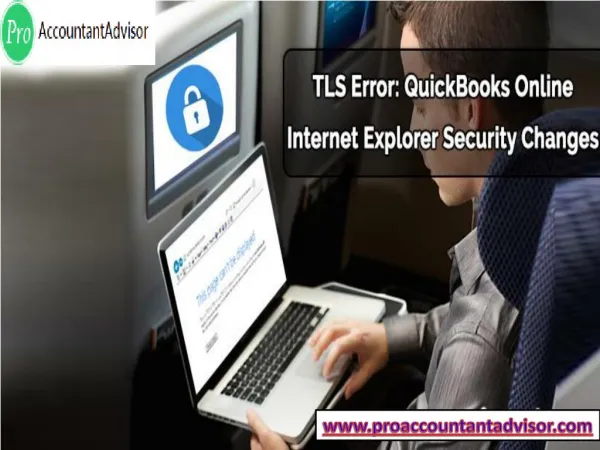 TLS Error: QuickBooks Online Internet Explorer Security Changes