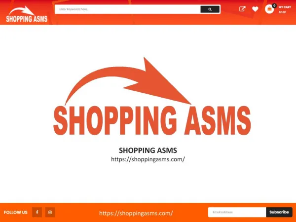 Shopping asms - Online shopping mall
