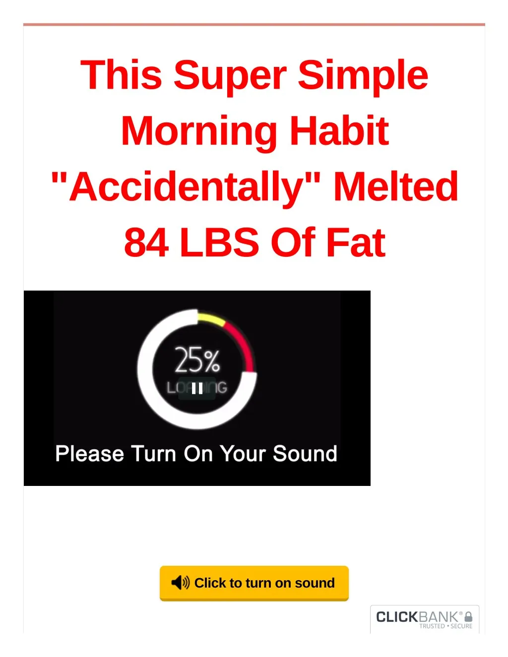 this super simple morning habit accidentally