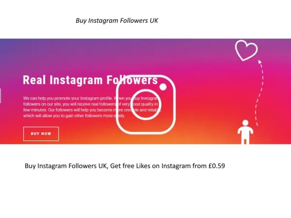 Buy Instagram Followers UK, Get free Likes on Instagram from £0.59