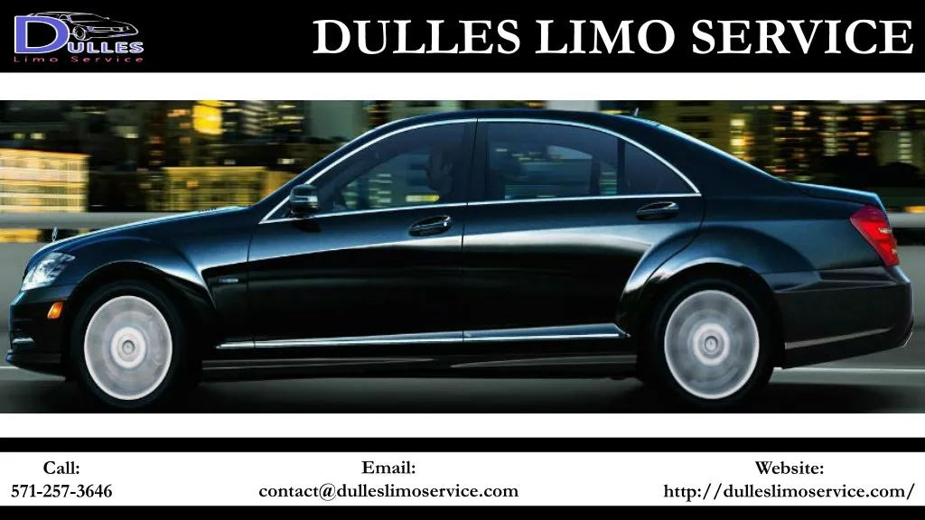 dulles limo service