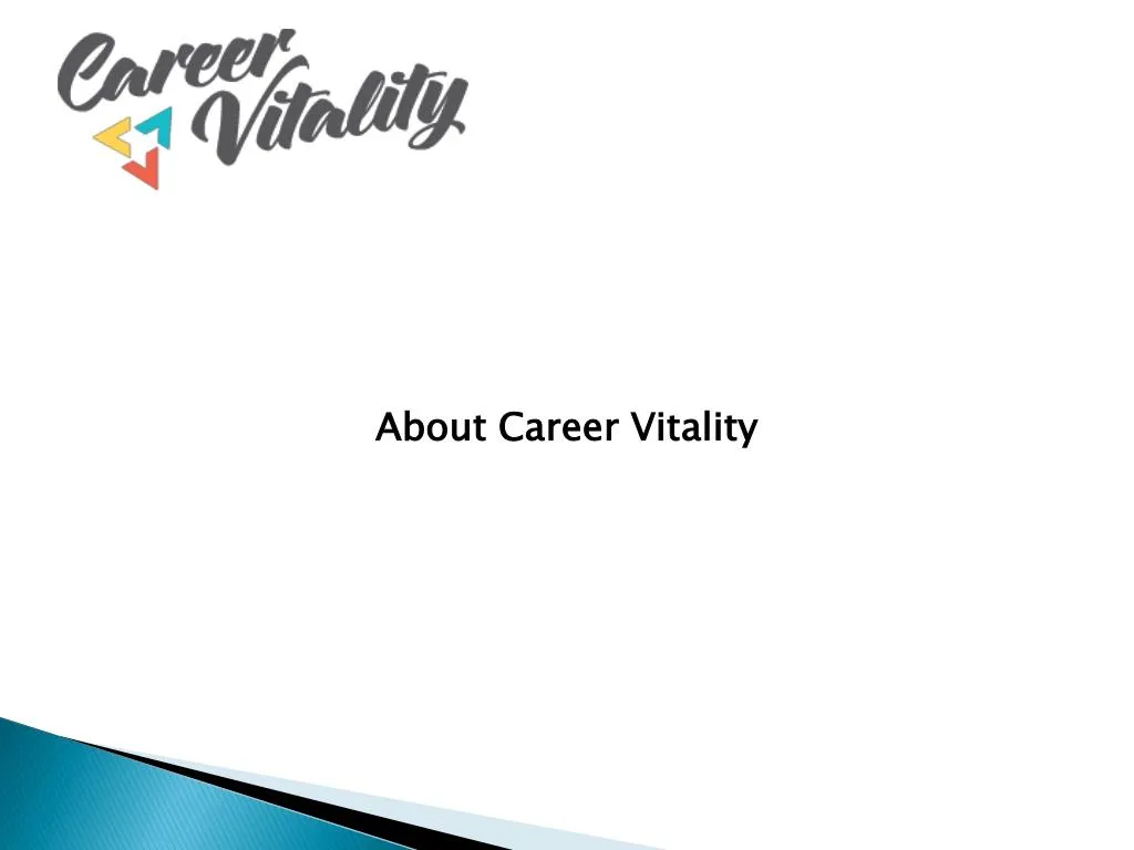 about career vitality
