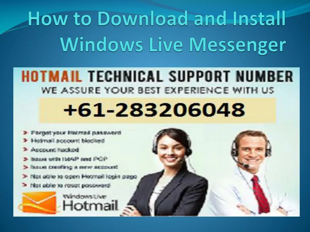 how to download and install windows live messenger