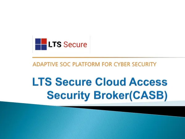 Cloud Access Security Broker