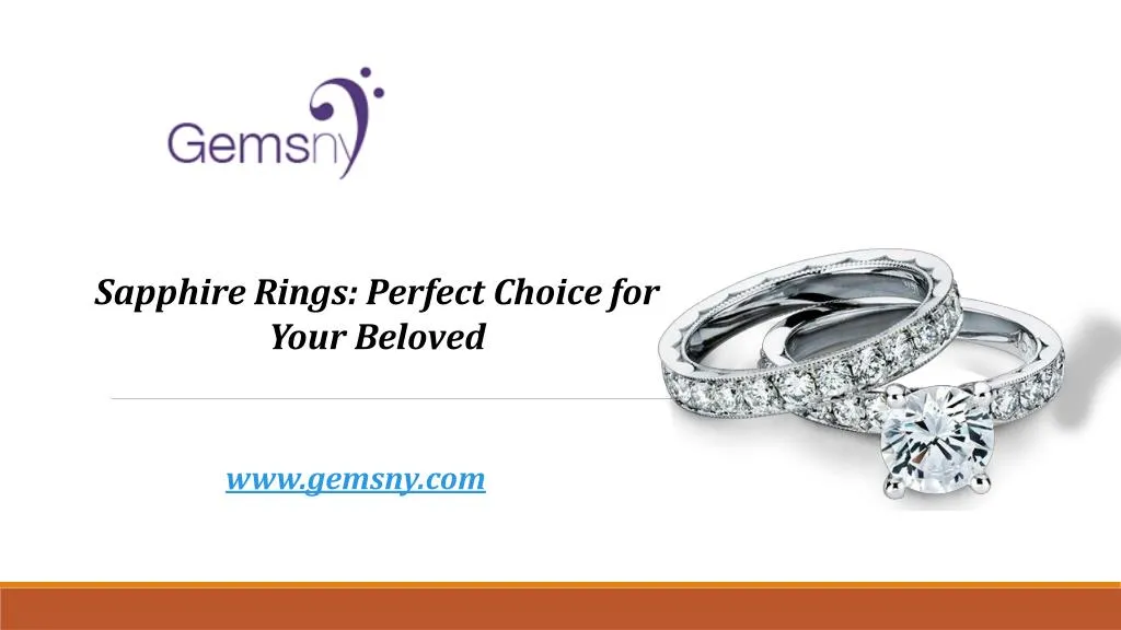 sapphire rings perfect choice for your beloved