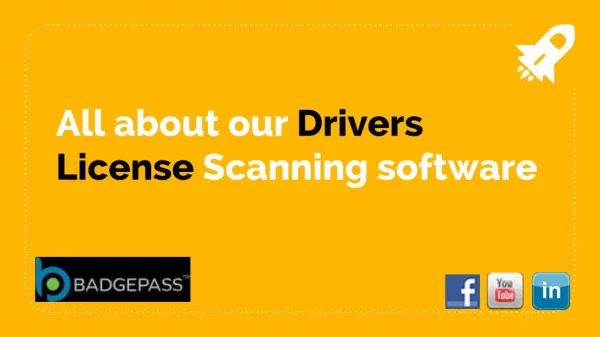 Driving license scanner